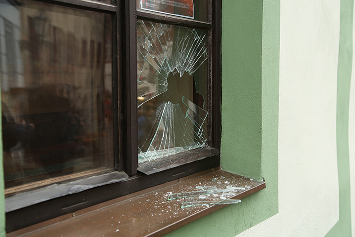 A2B Glass are able to board up broken windows while they are being repaired in South Harrow.